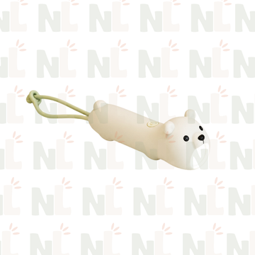Lampe Torche Ours Polaire pour Enfant – Lampe Nomade avec Dragonne
