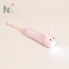 Lampe Torche Lapin Rose pour Enfant – Petite Lampe avec Dragonne