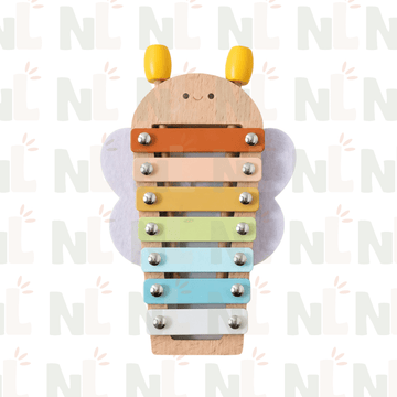 Xylophone Abeille en Bois – Jouet Musical d’Éveil