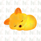 Veilleuse Renard Endormi – Lampe de Nuit Douce pour Enfant