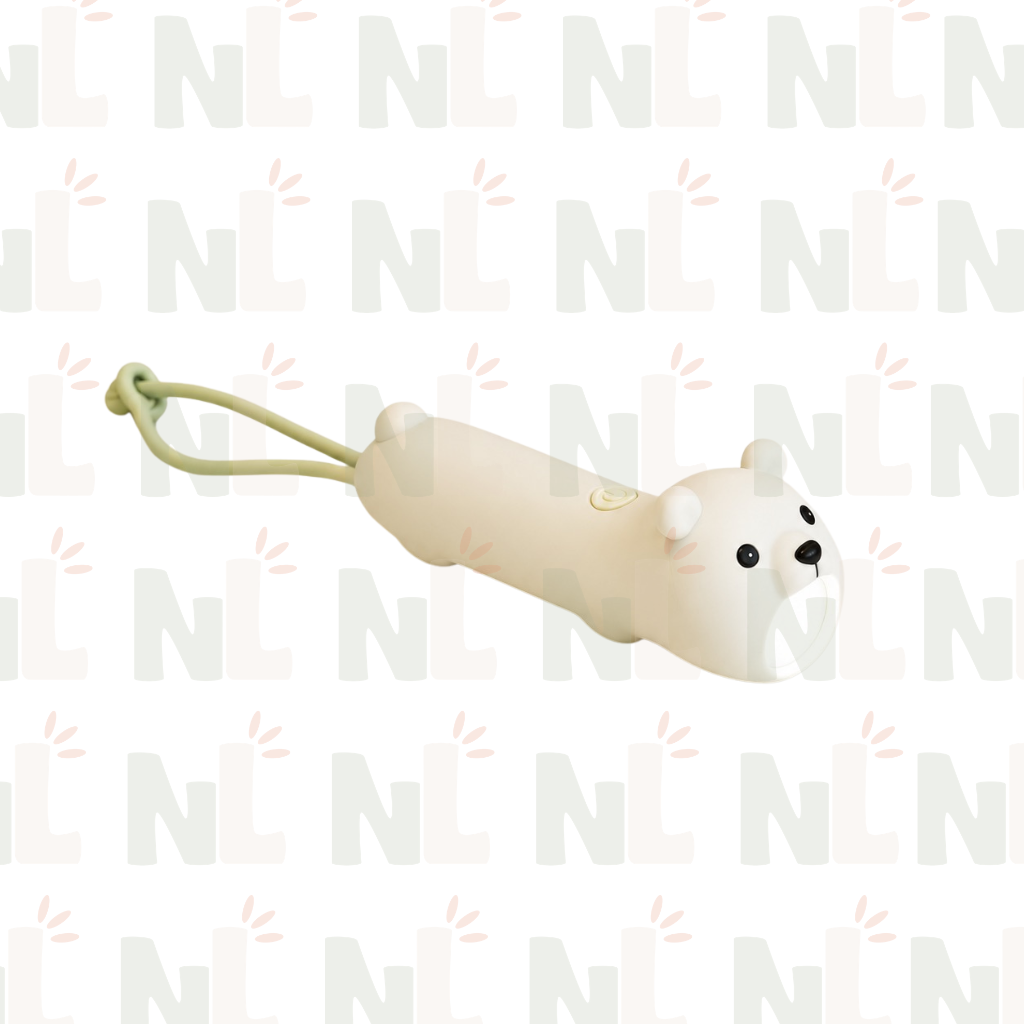 Lampe Torche Ours Polaire pour Enfant – Lampe Nomade avec Dragonne