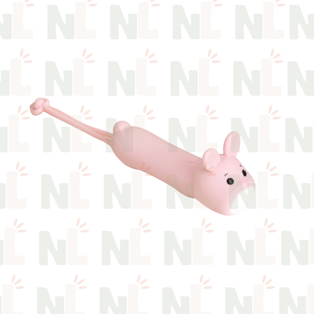 Lampe Torche Lapin Rose pour Enfant – Petite Lampe avec Dragonne