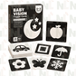 Cartes d’Éveil Visuel Noir et Blanc pour Bébé – 20 Cartes Recto Verso