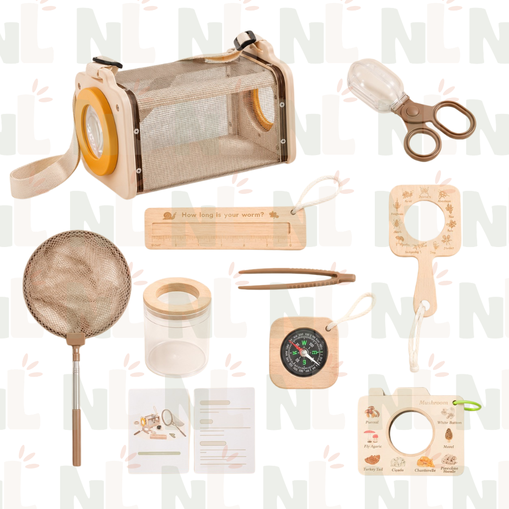 Kit d’Exploration de la Nature pour Enfant – Coffret d’Observation des Insectes